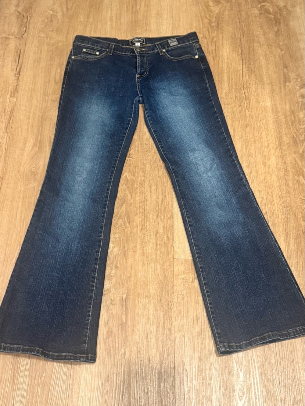 Versace Jeans Couture Dark Wash Flare Jeans Women’s Large Designer Denim